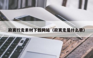 宜阳寂寞行走素材下载网站（寂寞走是什么歌）